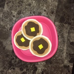 Felt play pancakes
